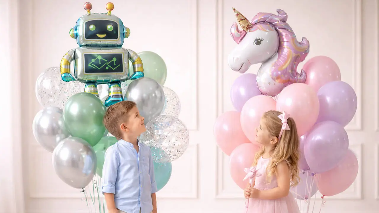 Иллюстрация к статье - Как выбрать шары для ребёнка?