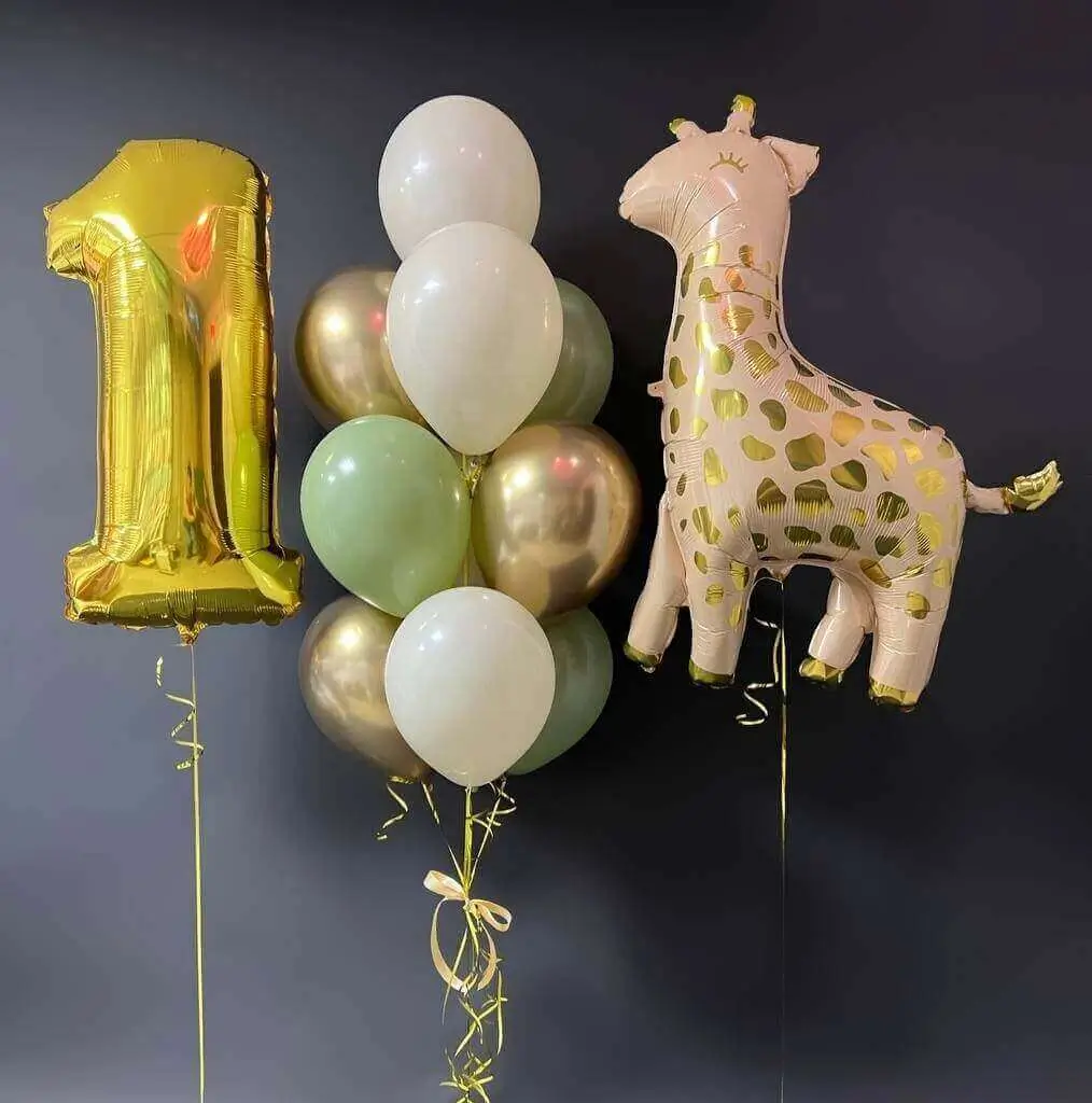 Комплект с жирафом Воздушный шар - Комплект с жирафом