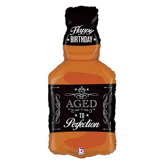 Воздушный шар - Фигура, Бутылка Виски 35"/86 см