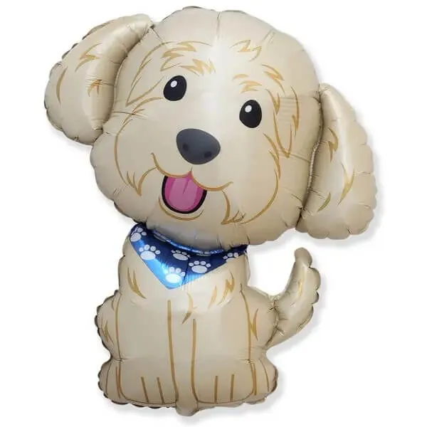 Воздушный шар - Фигура, Веселый щенок 28"/71 см