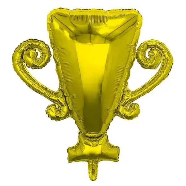 Воздушный шар - Фигура, Кубок золотой 36"/91 см