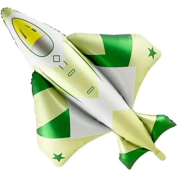 Воздушный шар - Фигура, Военный самолет, Камуфляж, 41"/104 см