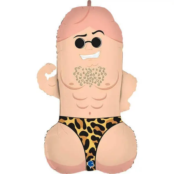 Воздушный шар - Фигура, Мистер Пи-Пи Леопард, 36"/91 см