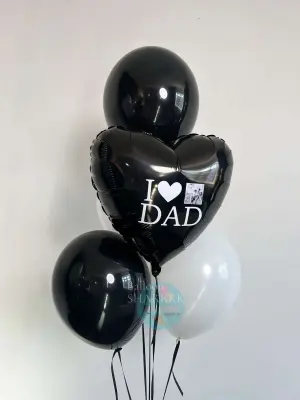Воздушный шар - Фонтан I Love DAD