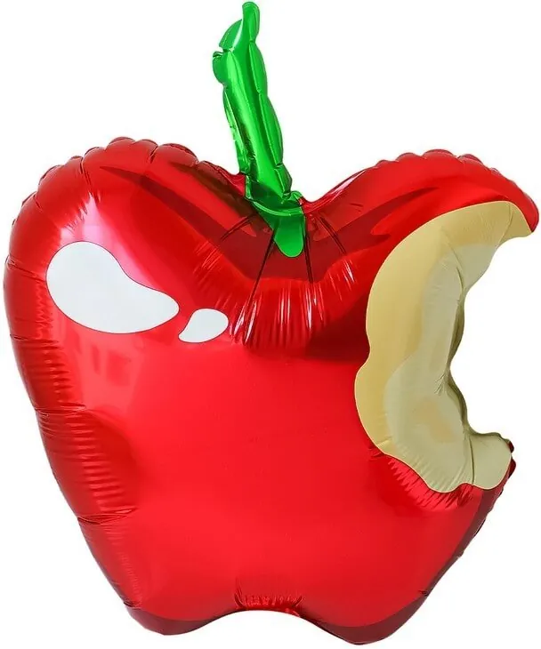 Воздушный шар - Фигура, Яблоко 21''/53 см 