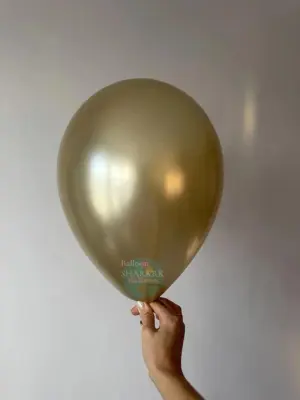 Гелиевый шар, Шелк Золотой песок 12"/30 см