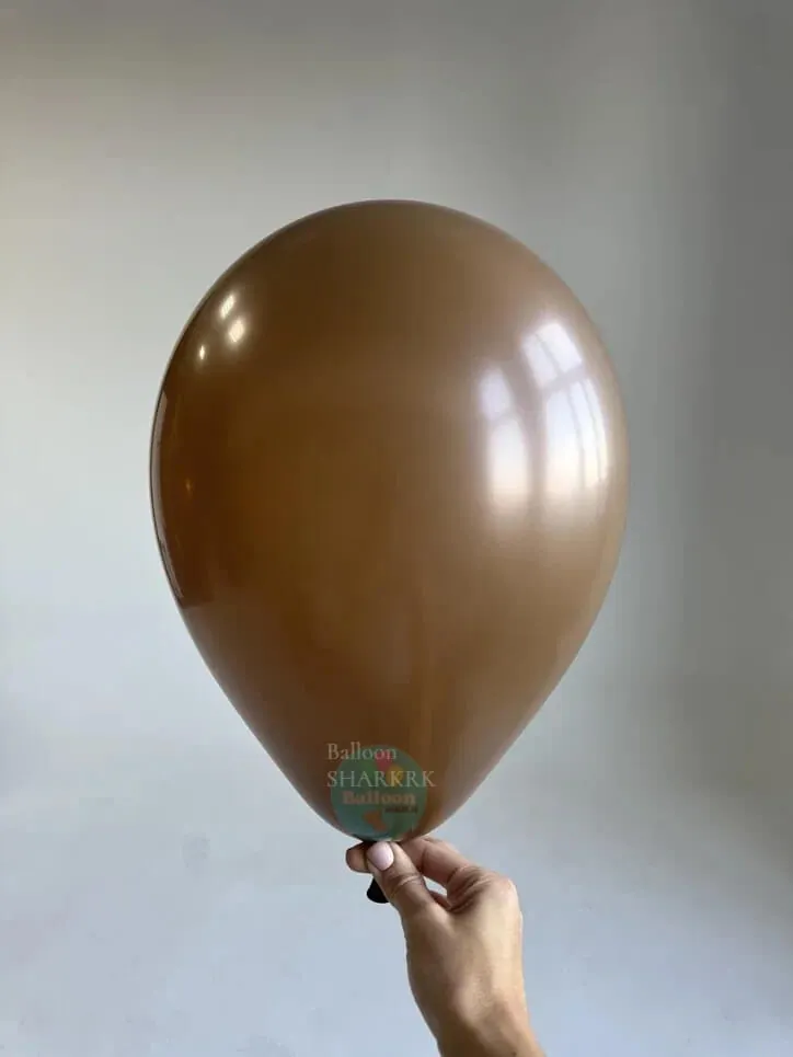 Воздушный шар - Гелиевый шар, Кофе 12"/30 см
