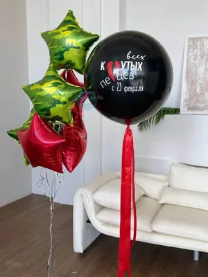 Шары с перчинкой — 23 февраля