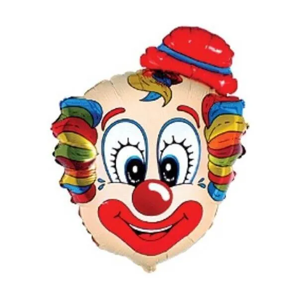 Воздушный шар - Фигура, Веселый клоун, 60 см