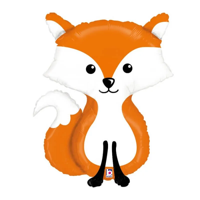 Воздушный шар - Фигура, Лиса, 36"/91 см