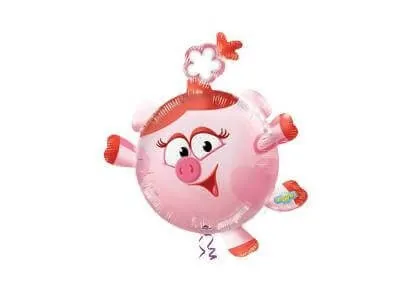 Воздушный шар - Фигура, Смешарики, Нюша, 32"/80 см