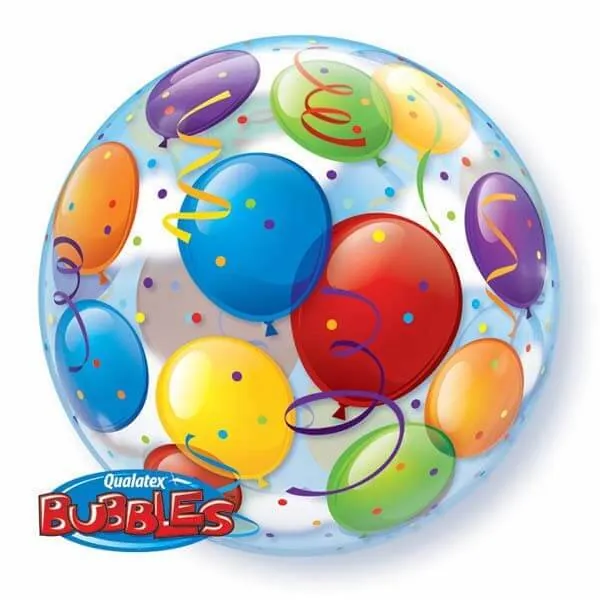 Воздушный шар - Шар ЗD Сфера, BUBBLE, Шары, 22"/55 см
