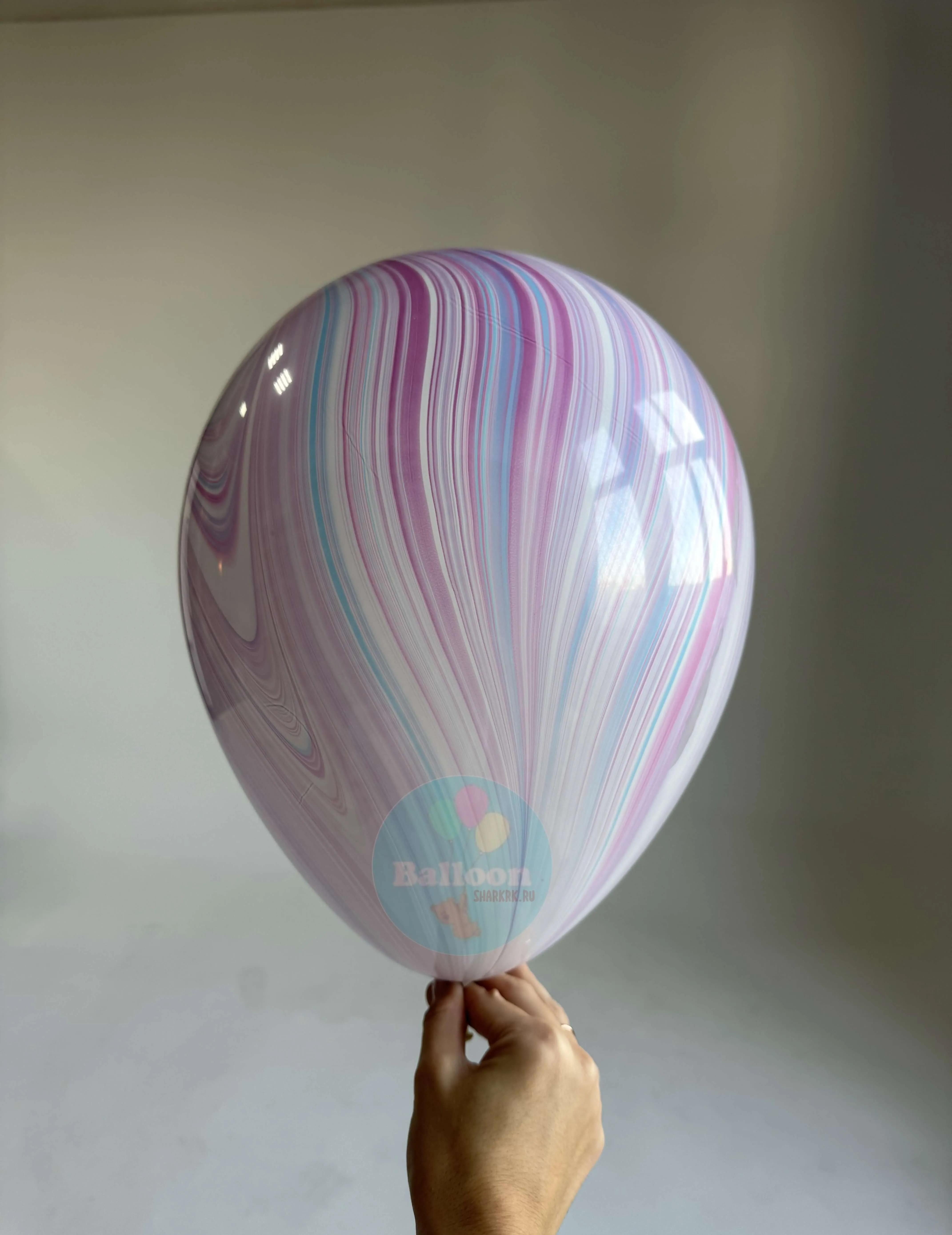 Гелиевый шар, Qualatex, Супер Агат, Фэшн, 11"/28 см