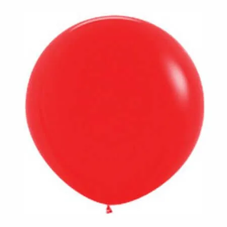Воздушный шар - Гелиевый шар, Красный, 18"/45 см