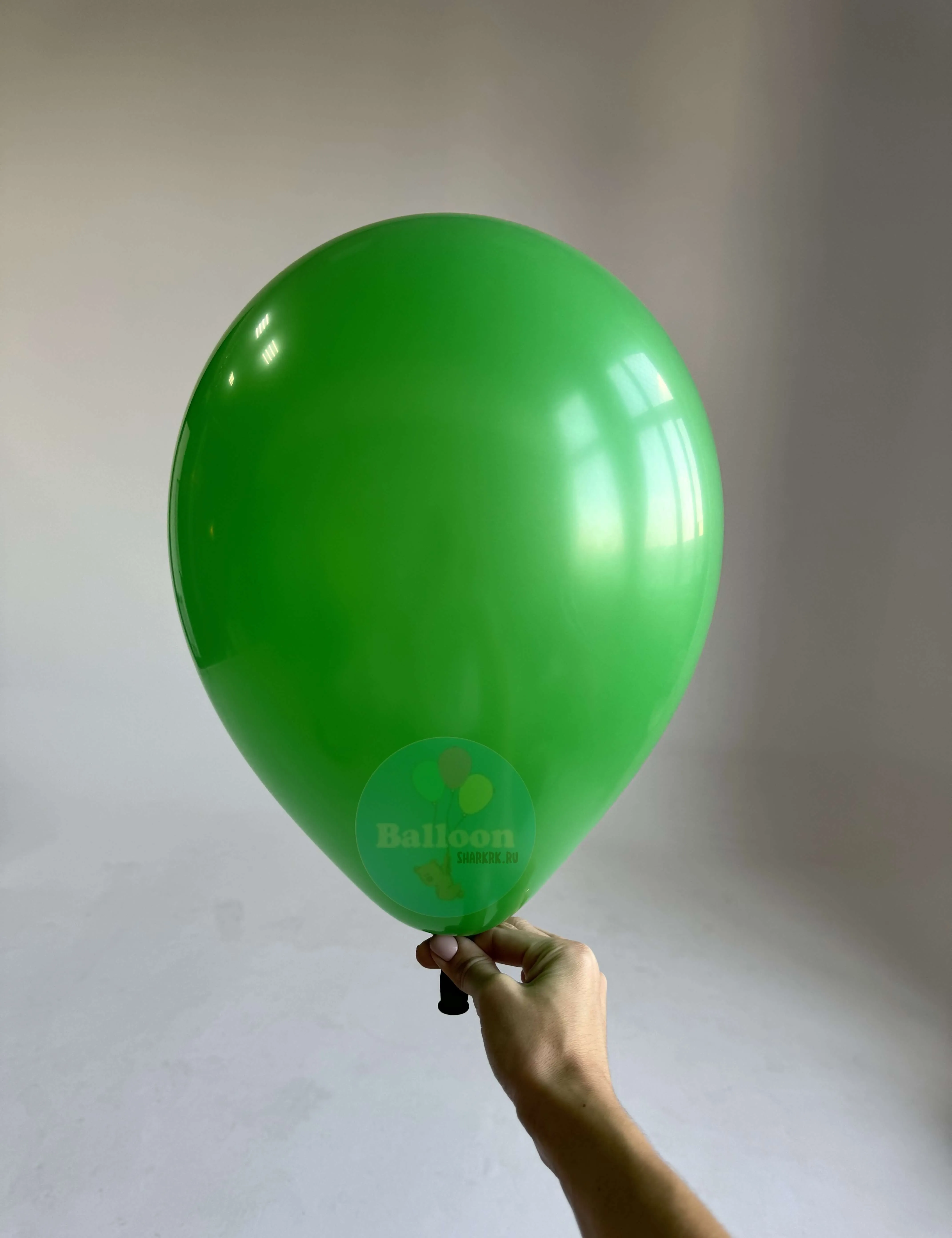 Гелиевый шар, Зеленый Клевер 12"/30 см