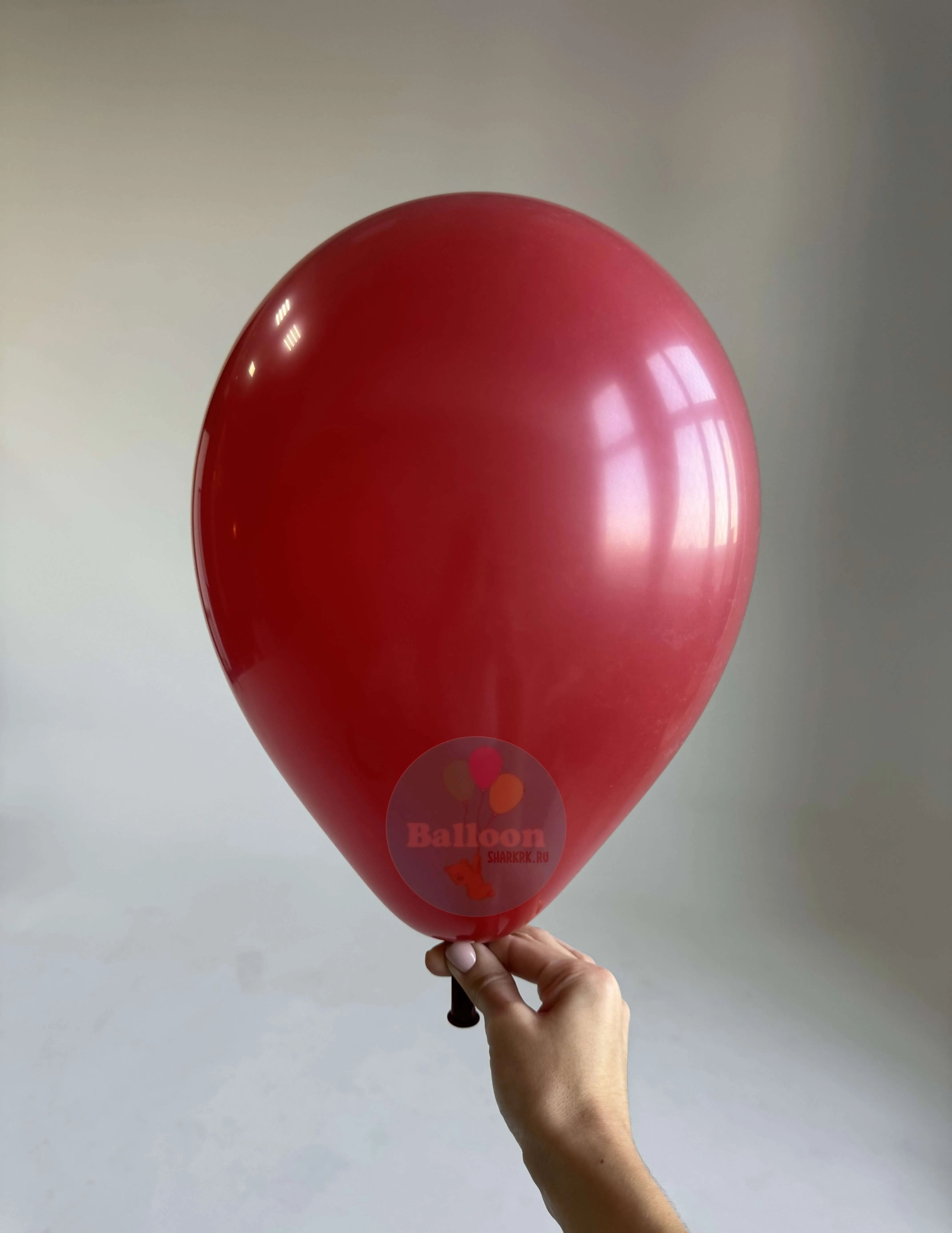 Гелиевый шар, Красный Императорский 12"/30 см