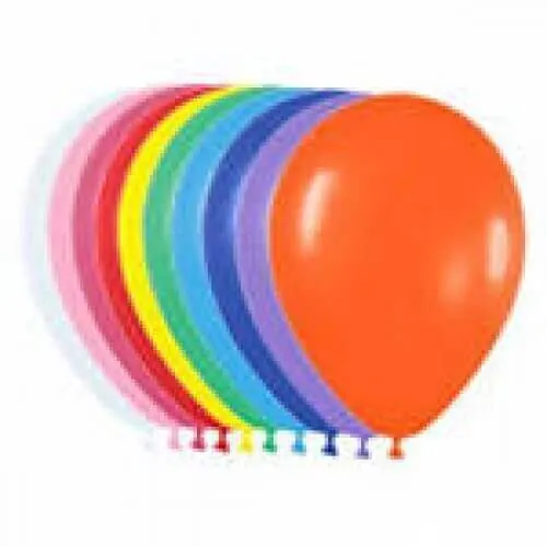 Гелиевый шар, Ассорти, 10"/25 см