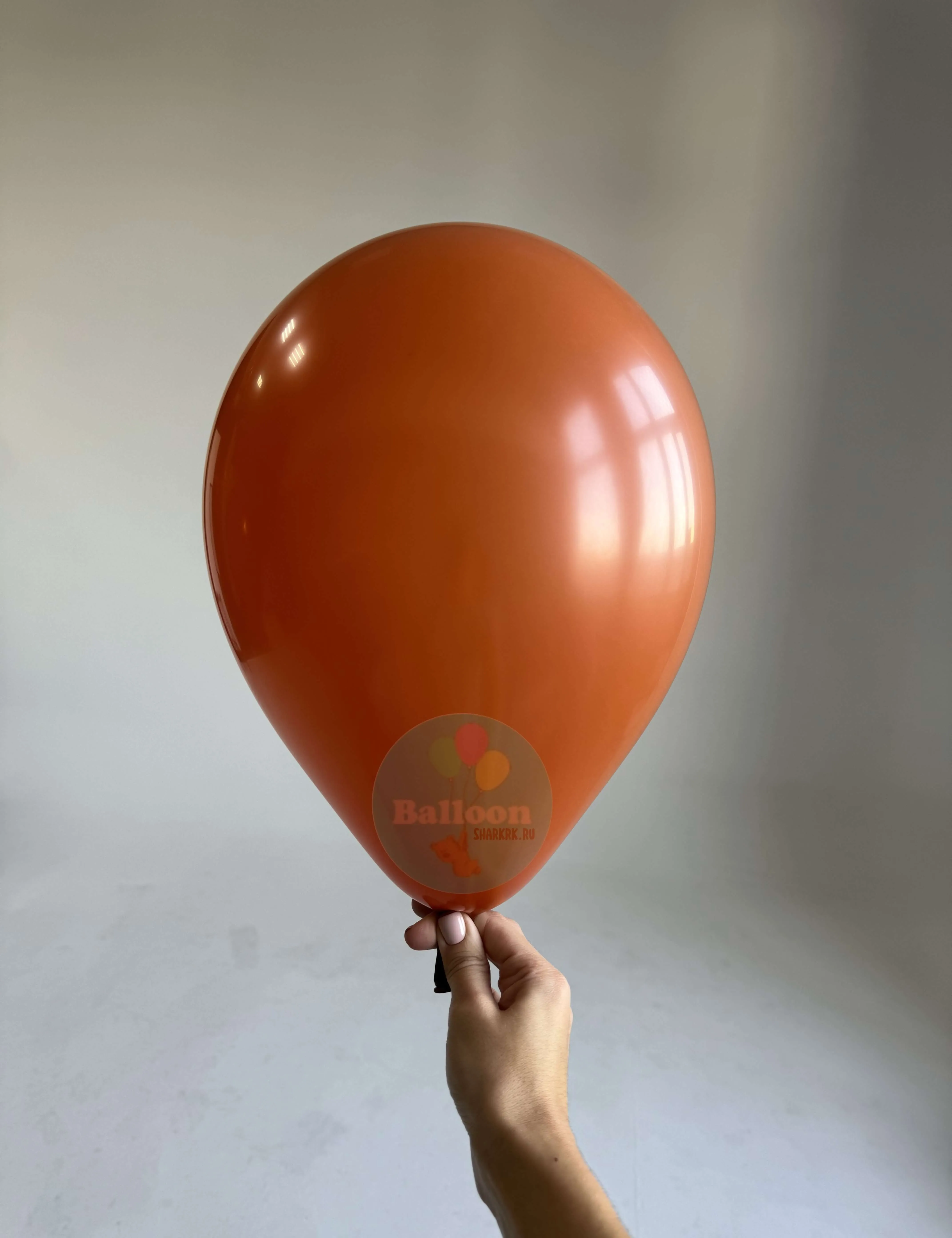 Гелиевый шар, Оранжевый Закат 12"/30 см