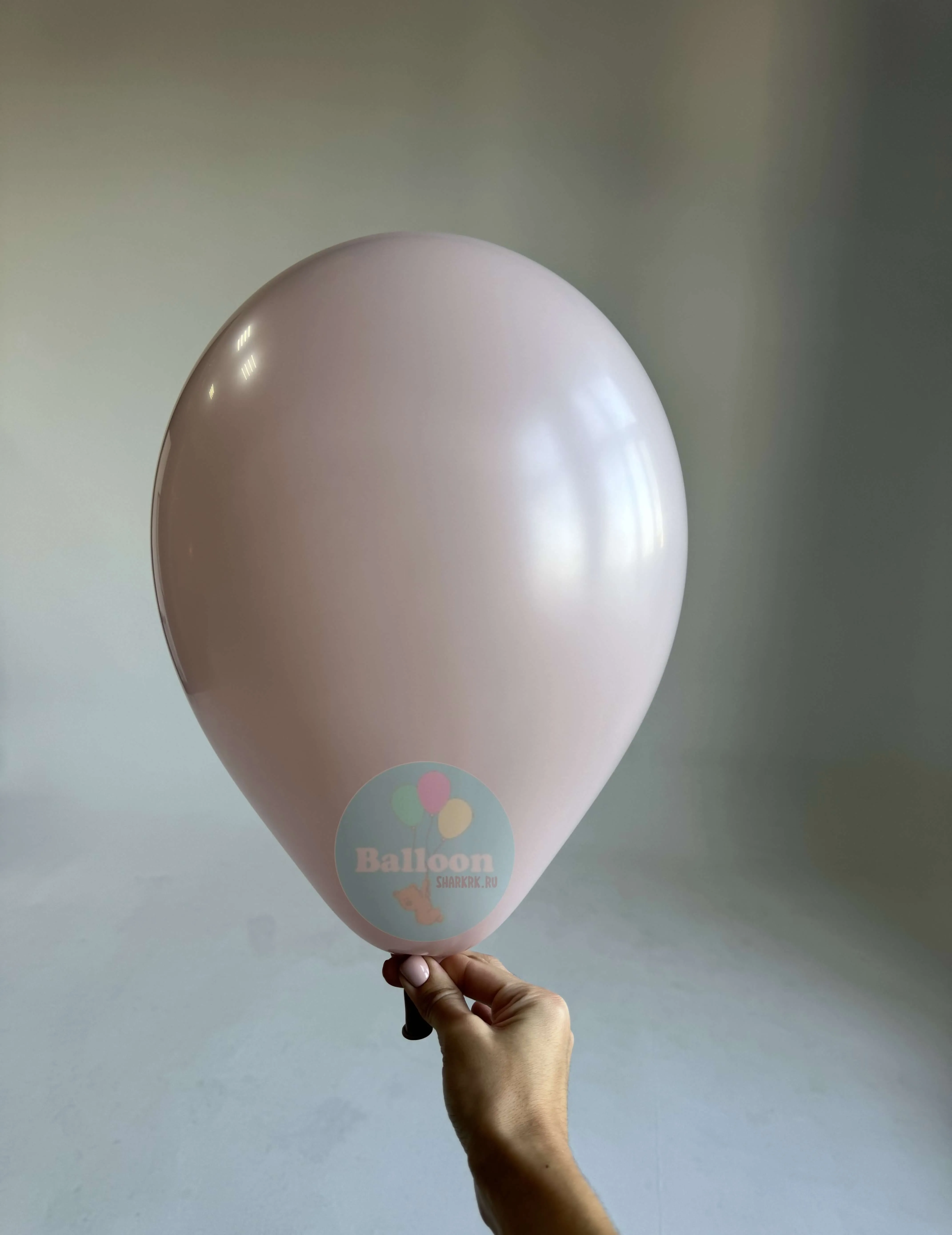 Гелиевый шар, Роза Пыльная 12"/30 см