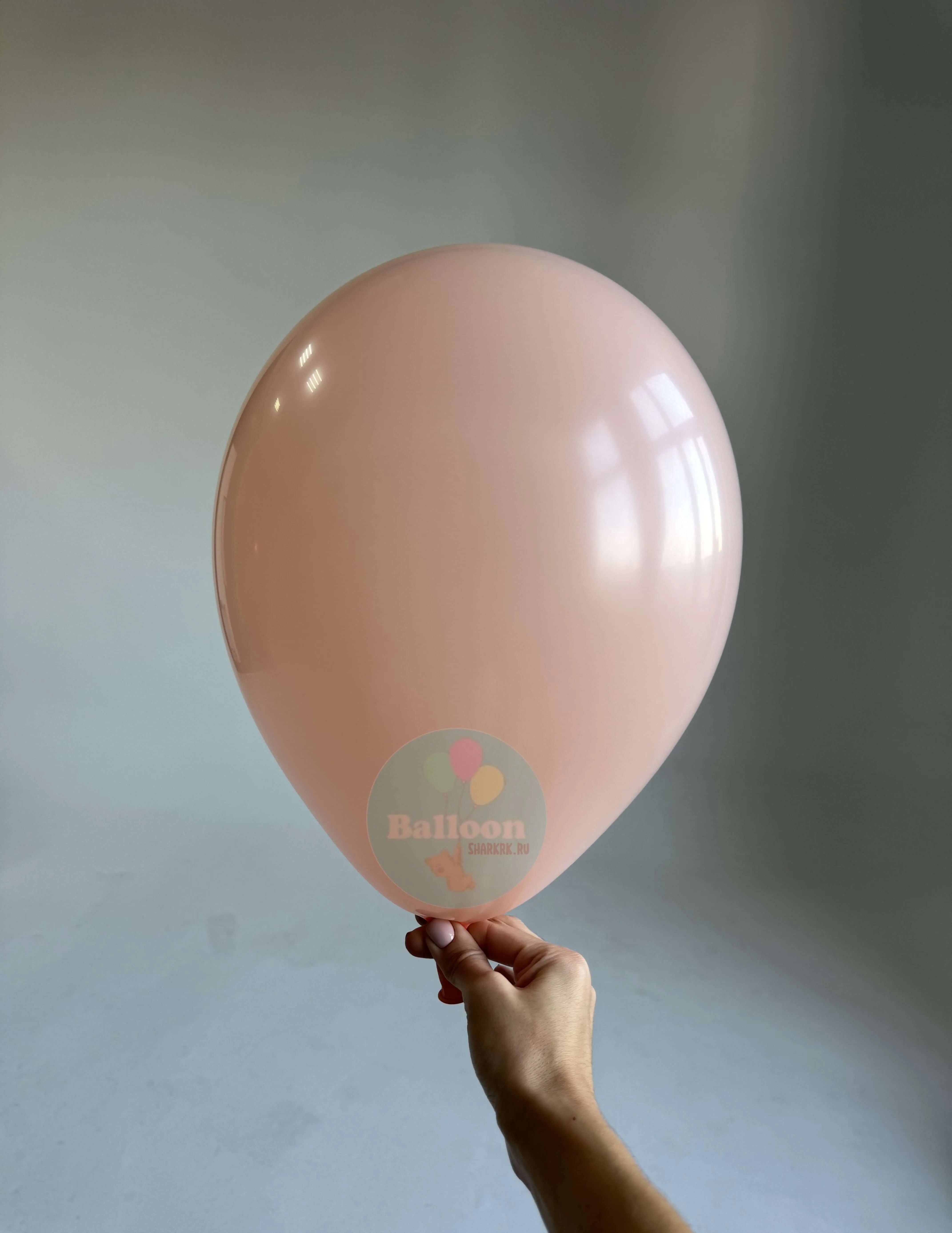 Гелиевый шар, О Сочная Дыня Макарунс Пастель 12"/30 см