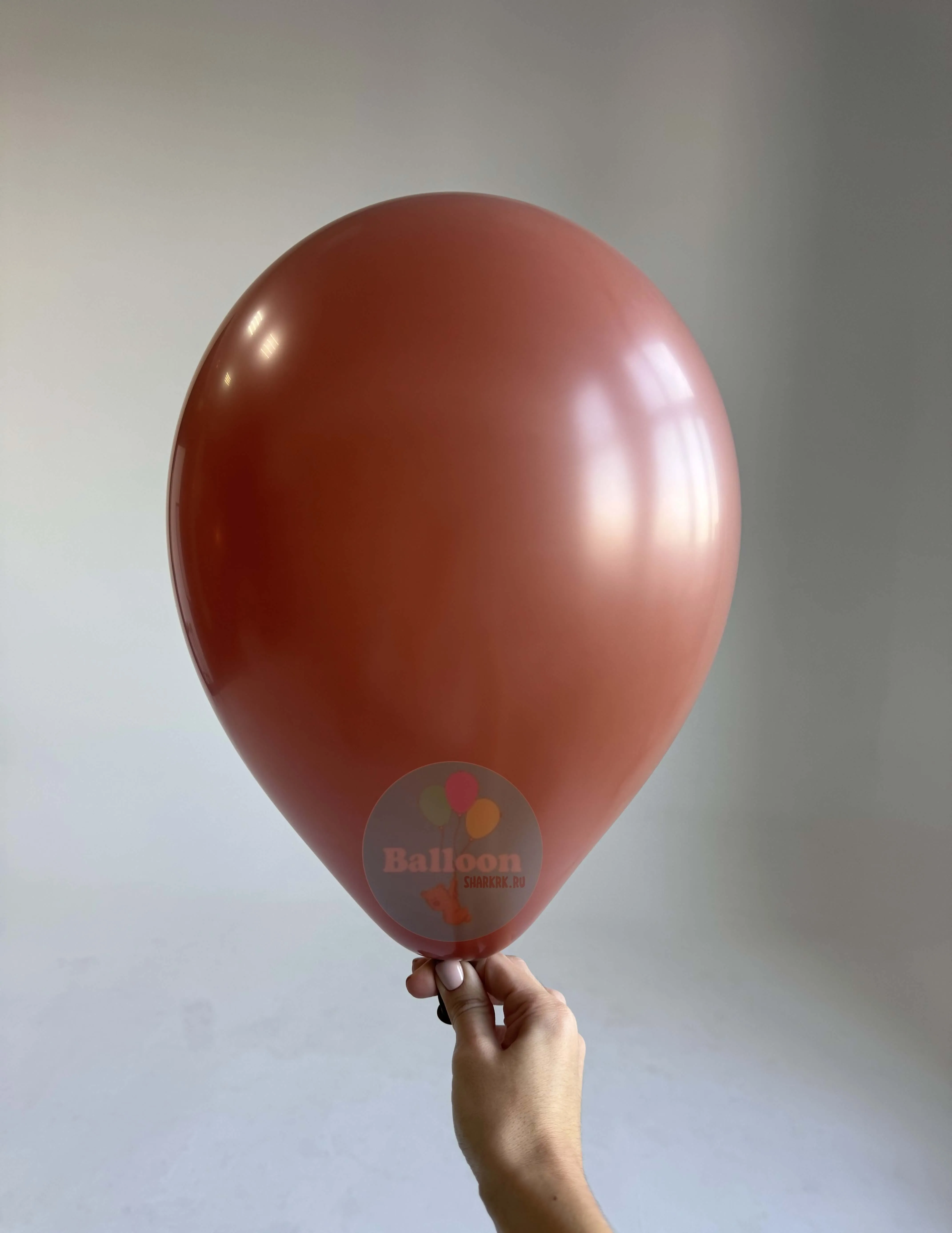 Гелиевый шар, К Терракотовый  12"/30 см