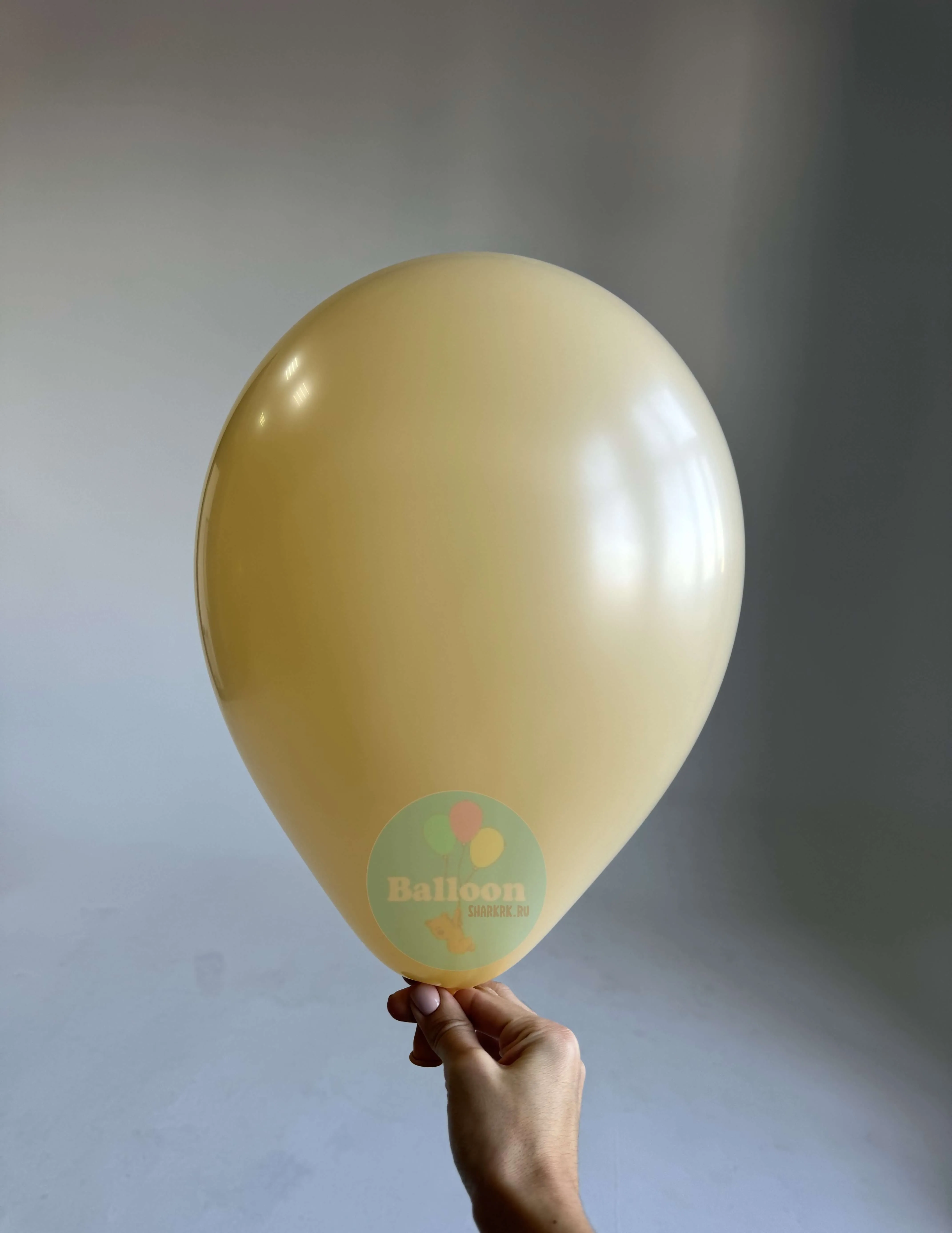 Гелиевый шар, Персик  12"/30 см