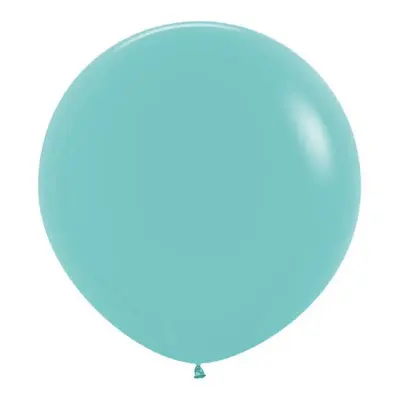 Воздушный шар - Гелиевый шар, Аквамарин, 24"/60 см