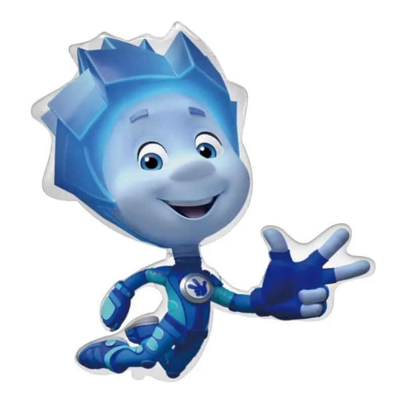 Воздушный шар - Фигура, Фиксики Нолик 32"/80 см