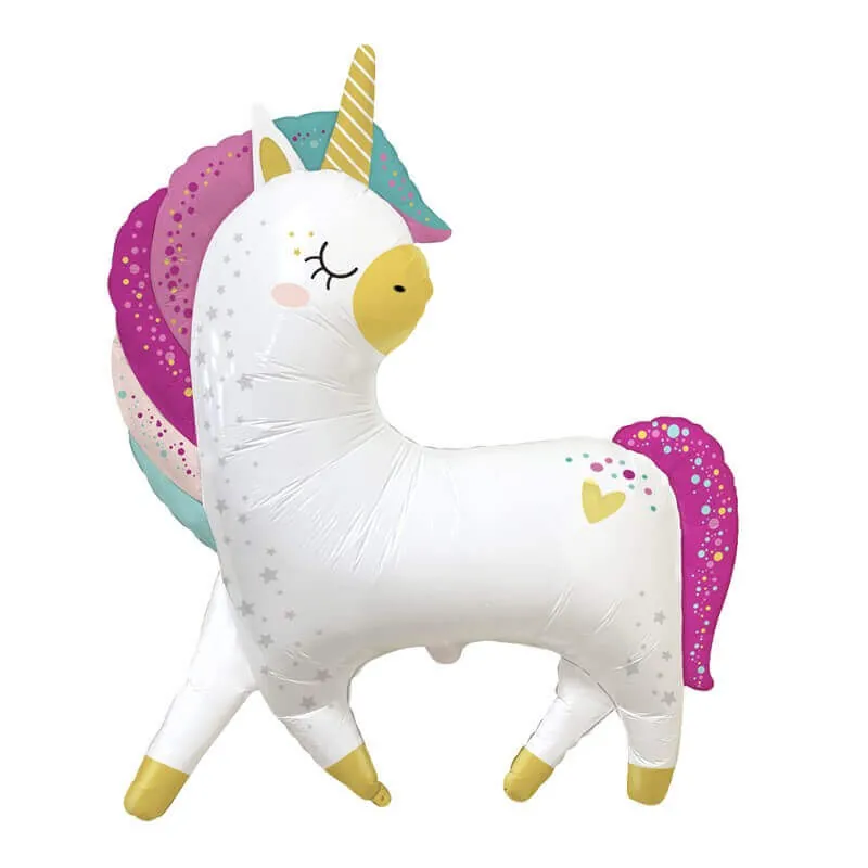 Воздушный шар - Фигура, Единорог 38"/96 см