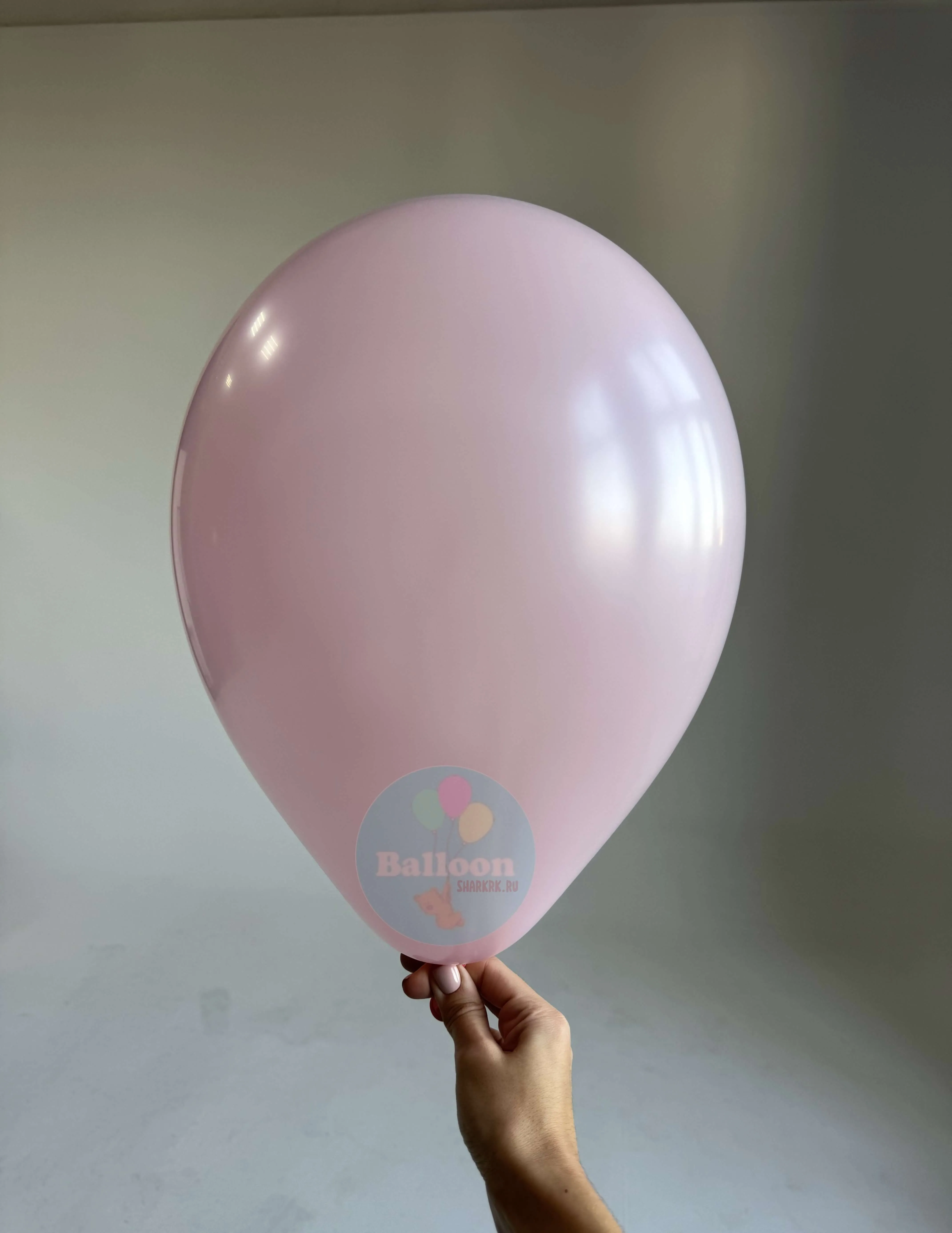 Гелиевый шар, Розовый, 12"/30 см