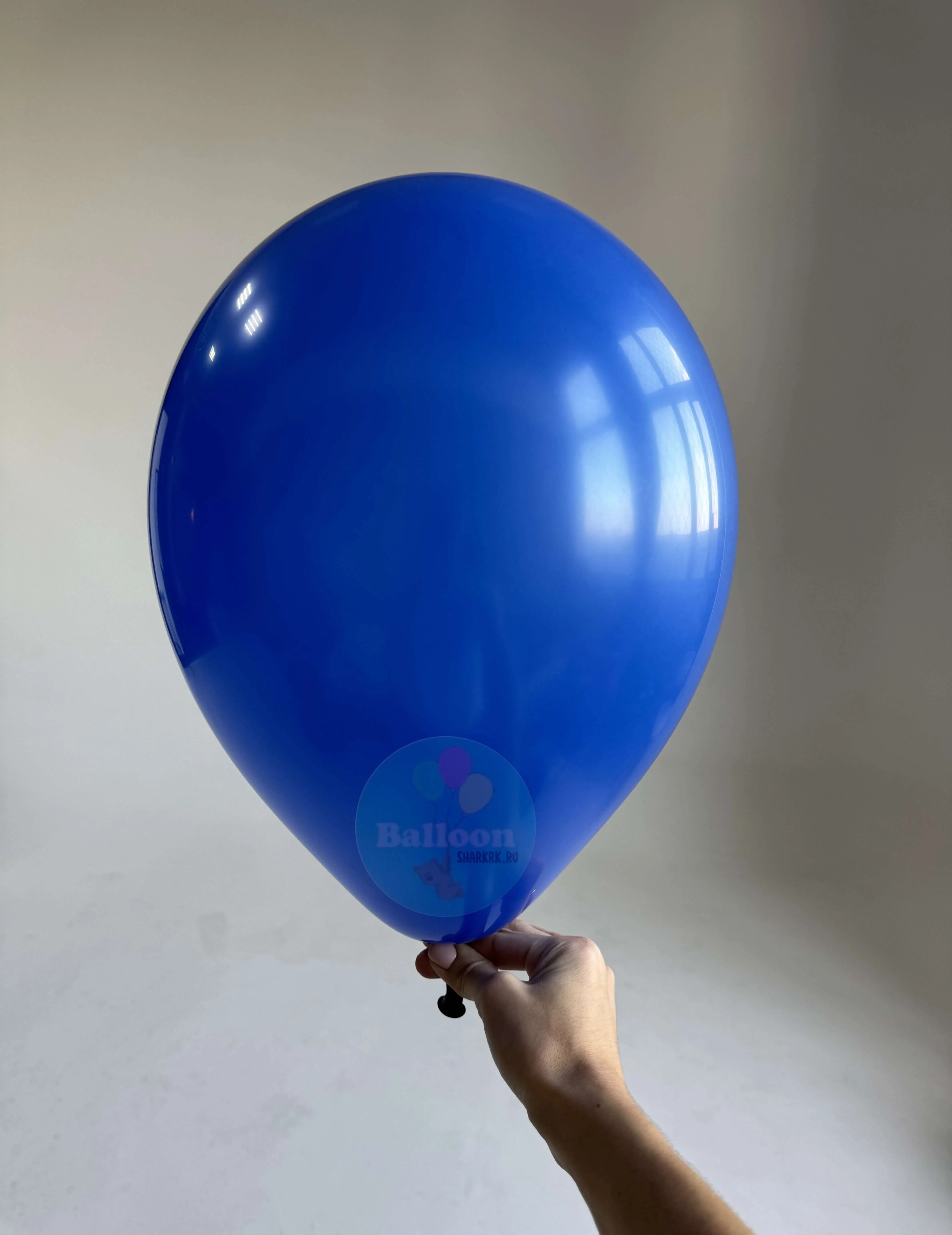 Гелиевый шар, Синий, 12"/30 см