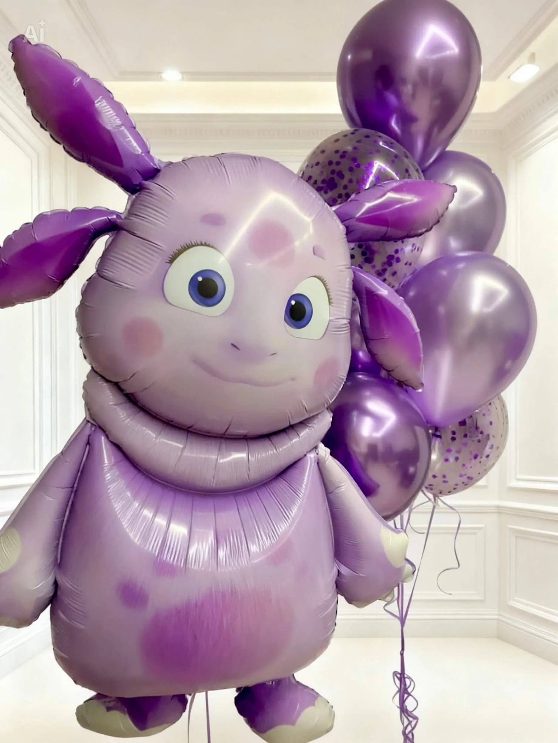 Воздушный шар - Комплект Лунтик