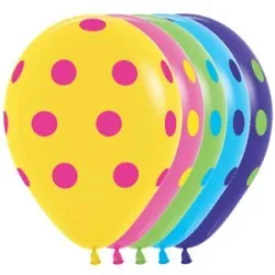 Гелиевый шар, В горошек