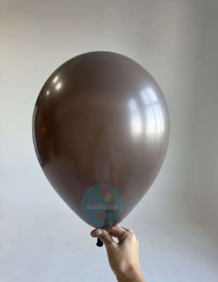 Гелиевый шар, Коричневый, 12"/30 см