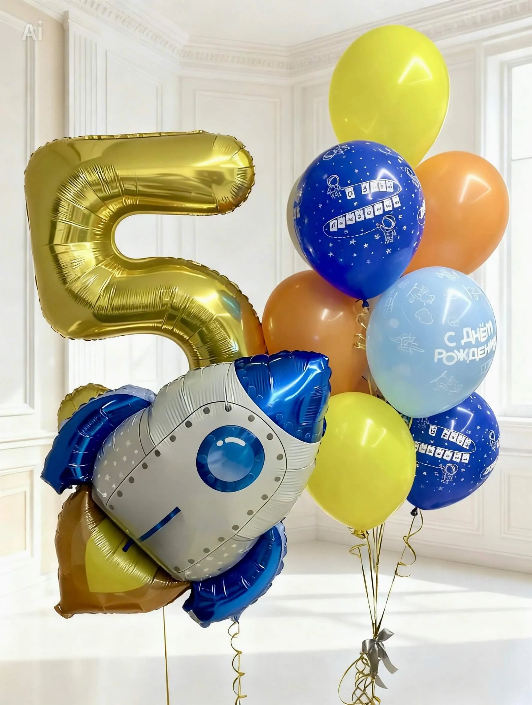 Воздушный шар - Комплект Ракета