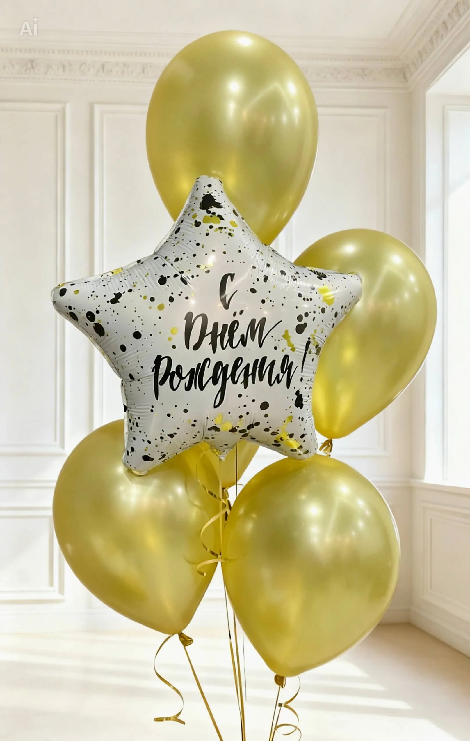 Воздушный шар - Комплект СДР Золотой фонтан