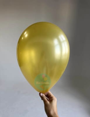 Гелиевый шар, Золото, 12"/30 см