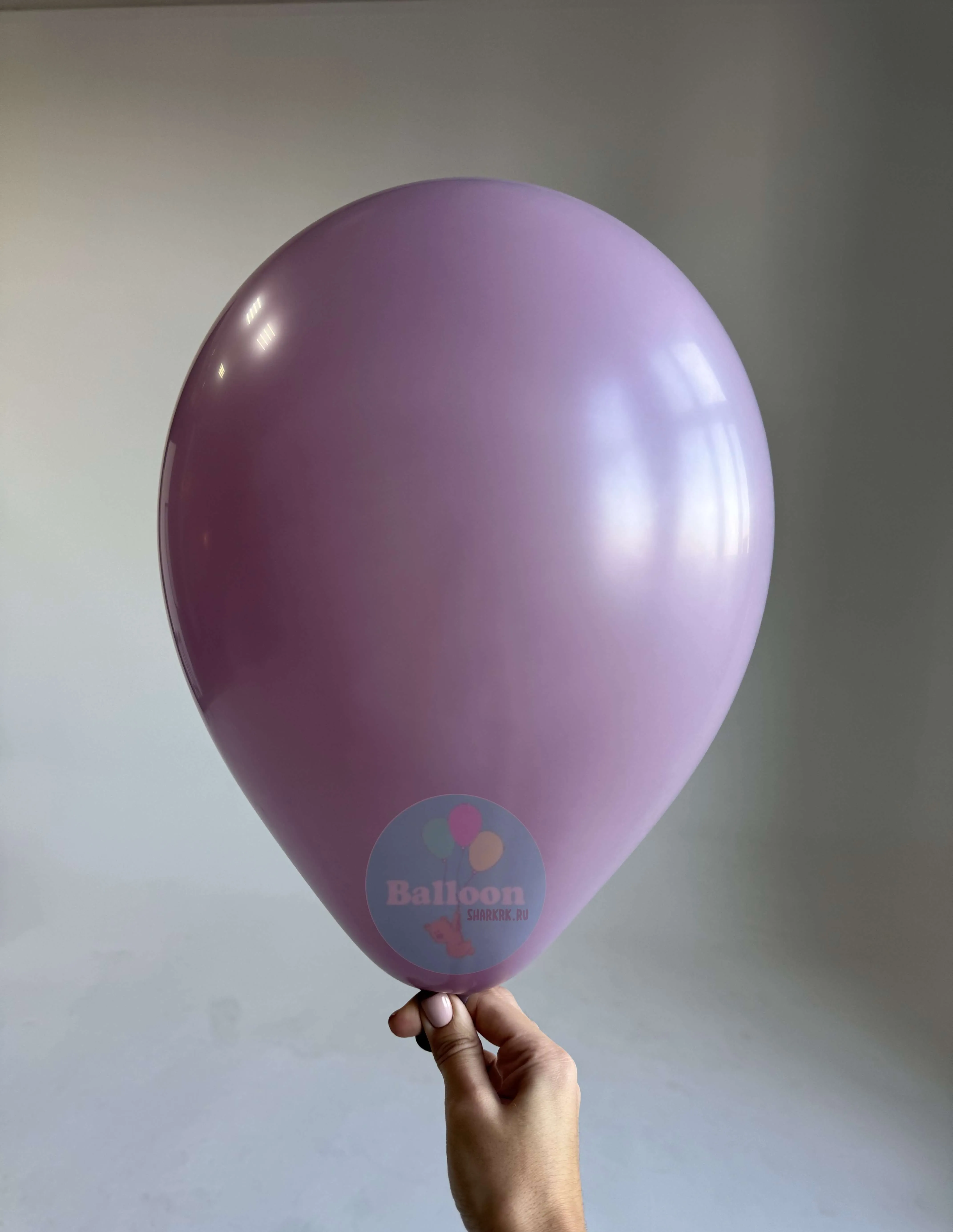 Воздушный шар - Гелиевый шар, С Лаванда 12"/30 см