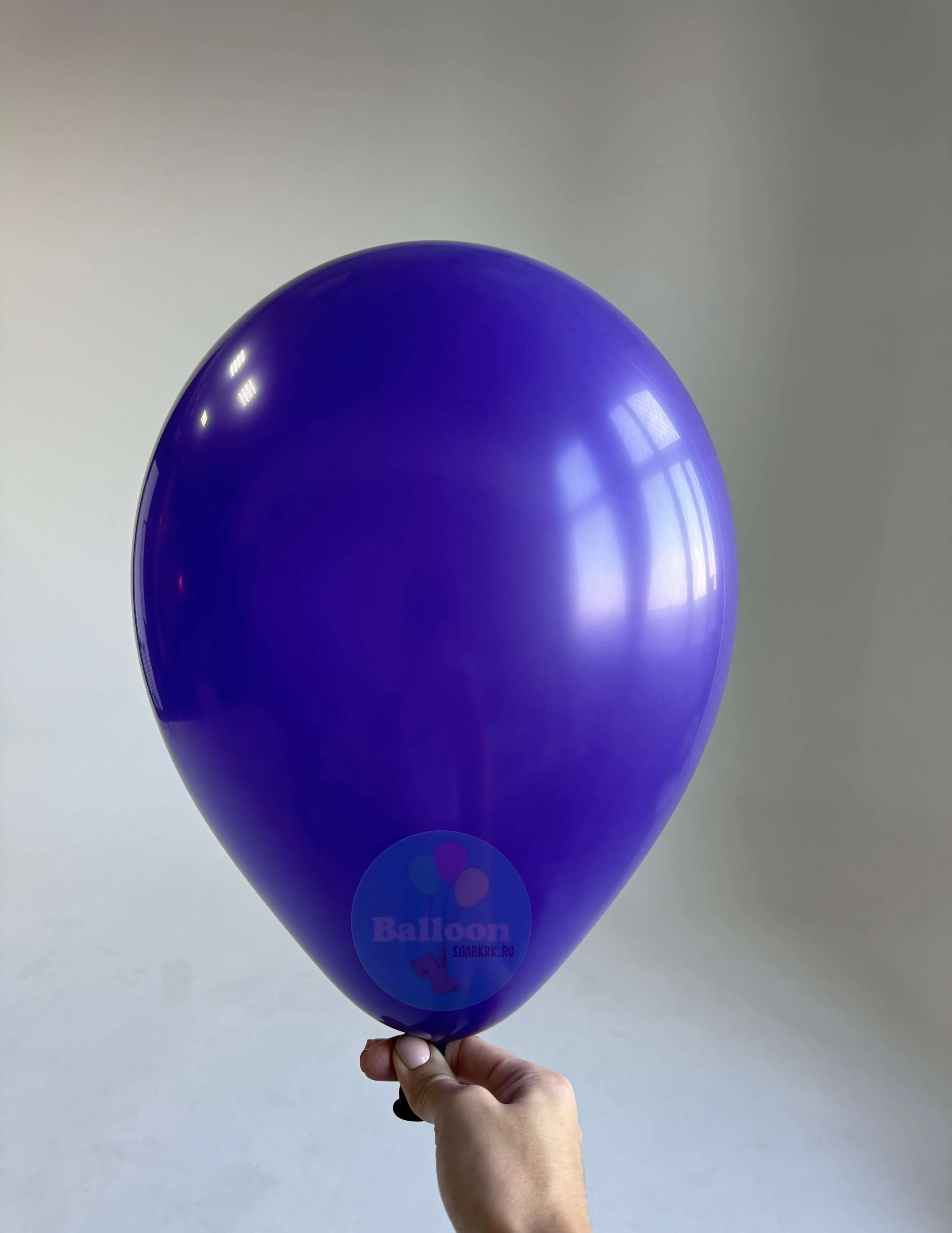 Гелиевый шар, Фиолетовый, 12"/30 см