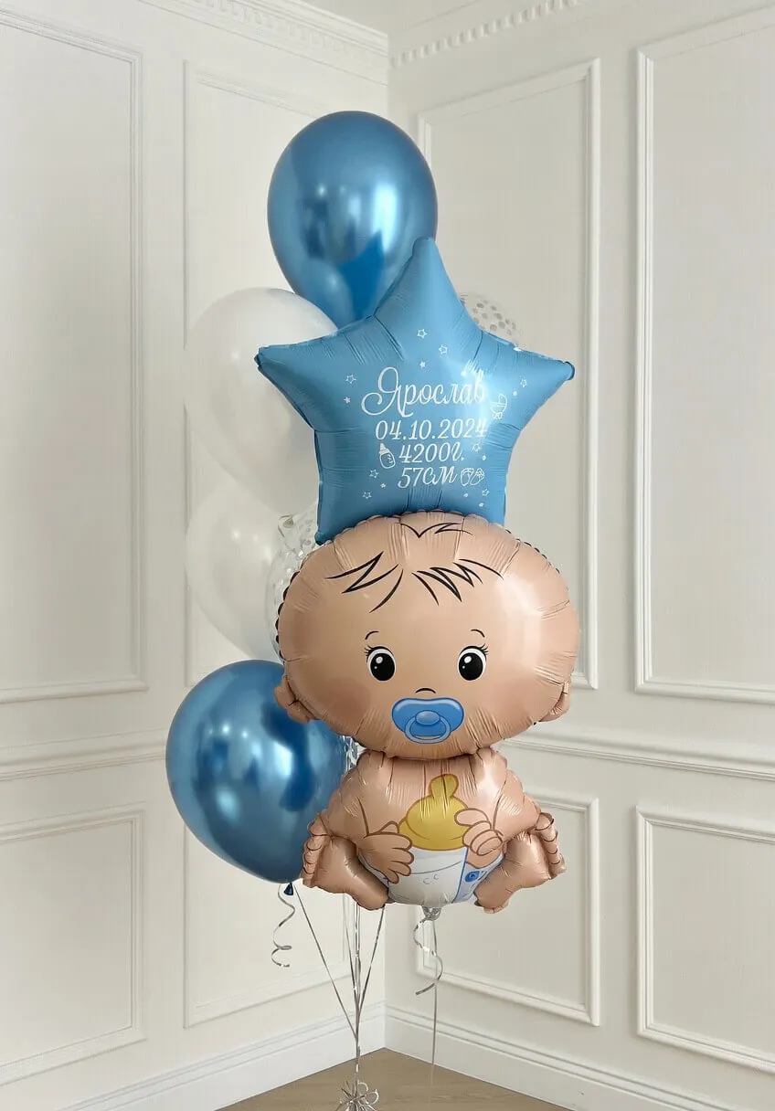 Воздушный шар - Композиция Выписка 4