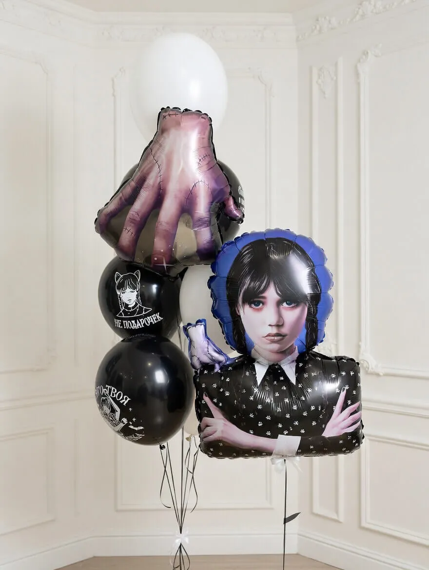 Воздушный шар - Комплект Мрачная  девочка