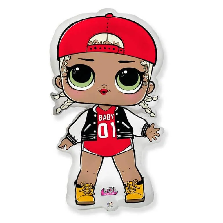 Воздушный шар - Фигура, Кукла ЛОЛ ЭмСи Сваг 33"/84 см