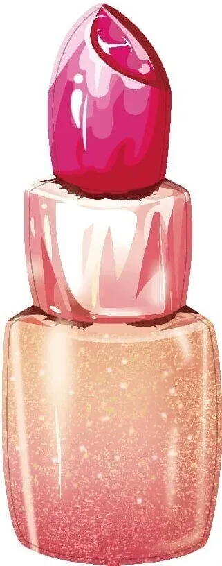 Воздушный шар - Фигура, Губная помада 46"/117 см