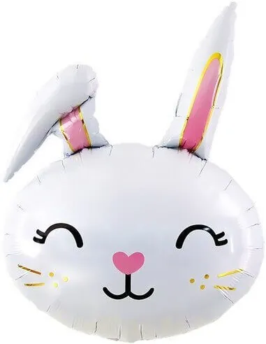 Воздушный шар - Фигура, Голова, Милый Зайка 30"/76 см