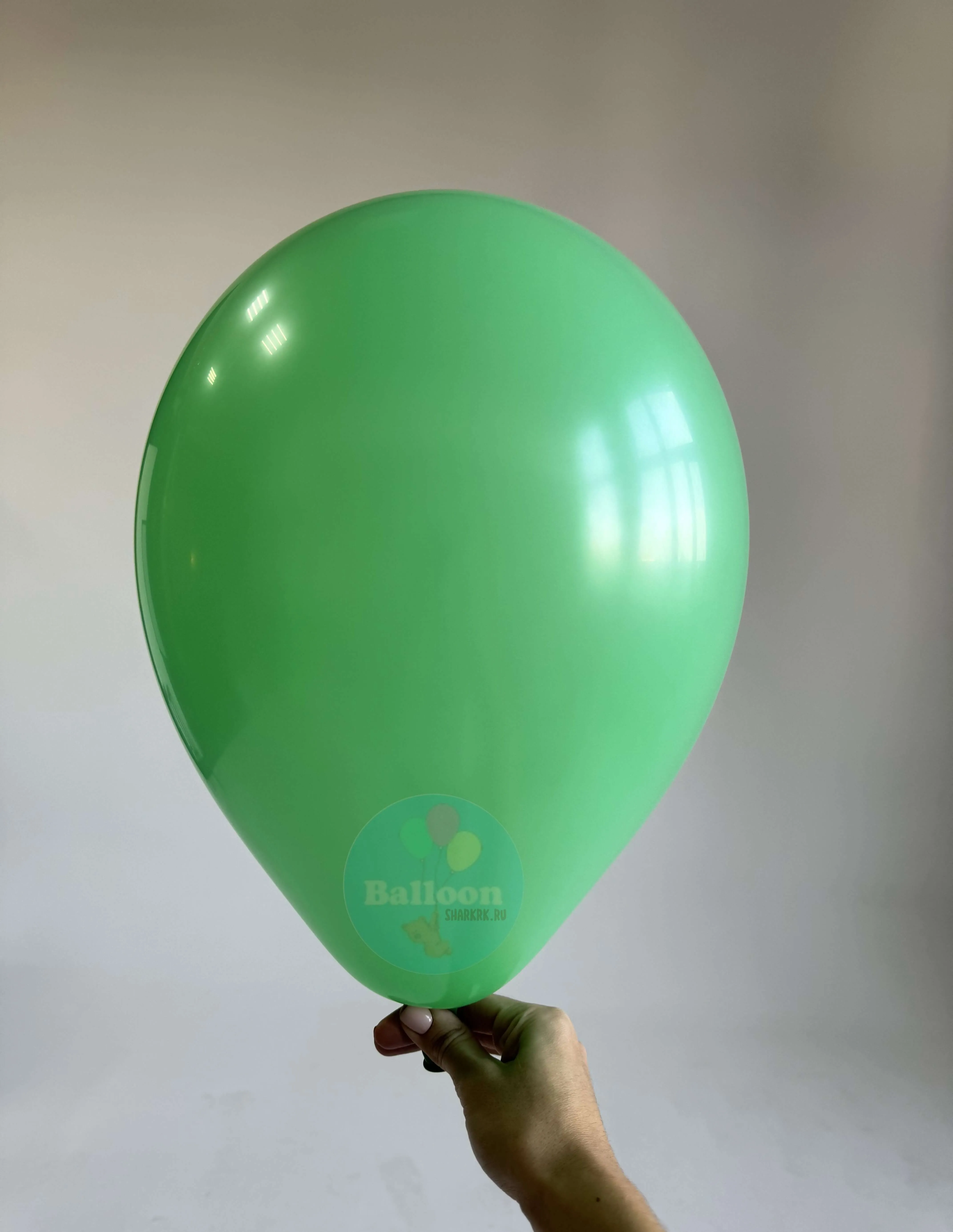 Гелиевый шар, Зеленый, 12"/30 см