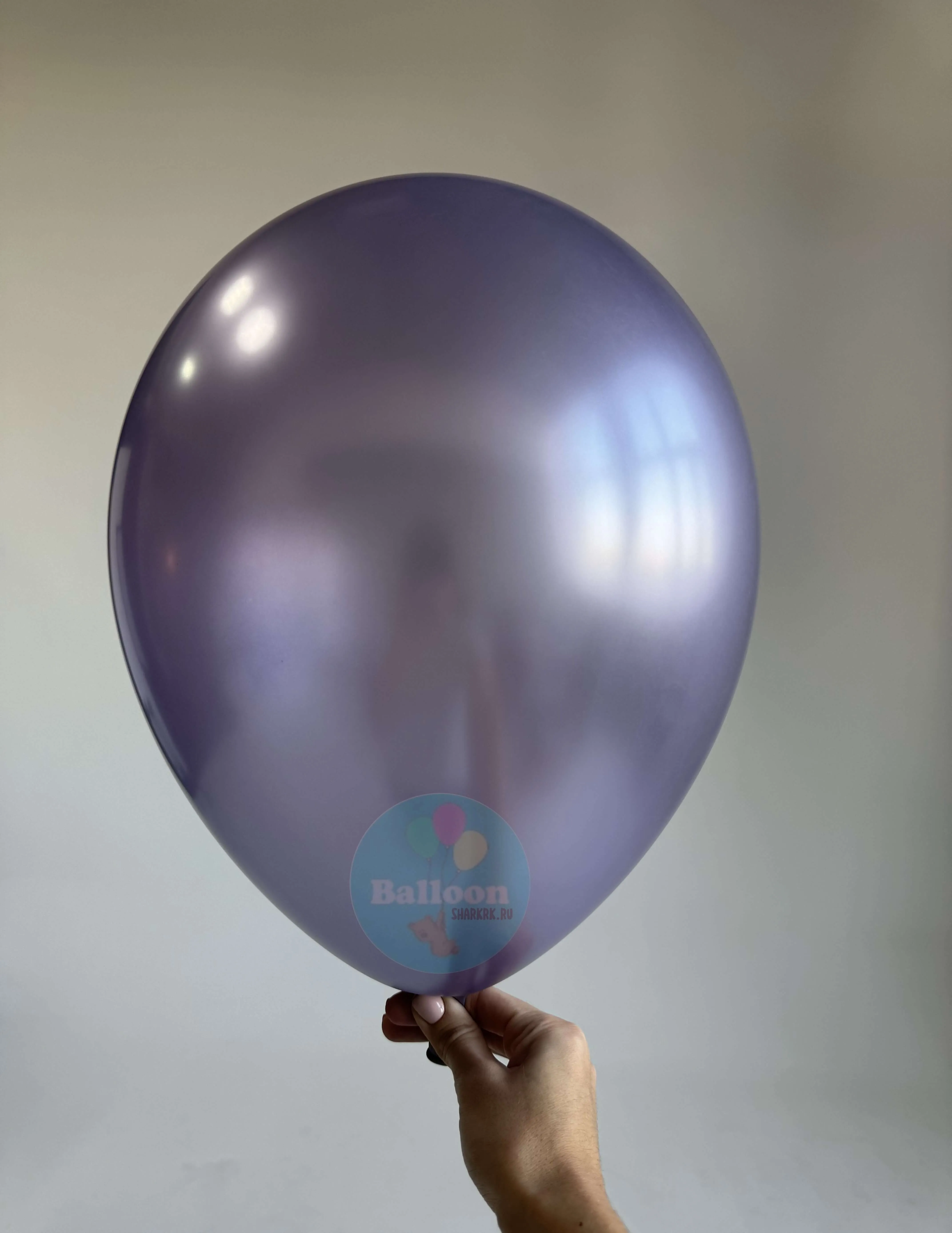 Гелиевый шар, Шелк Светлый аметист 12"/30 см