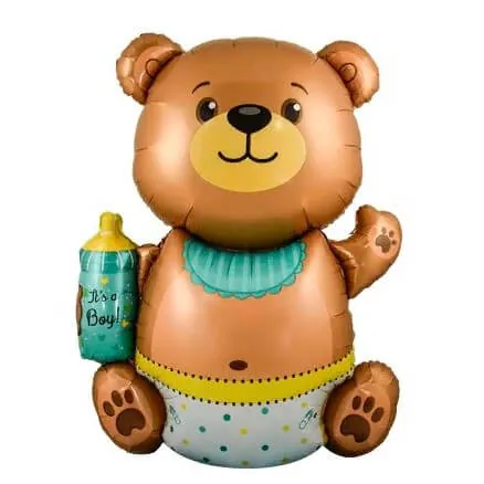 Воздушный шар - Фигура, Выписка Мишка-малыш 48"/120 см