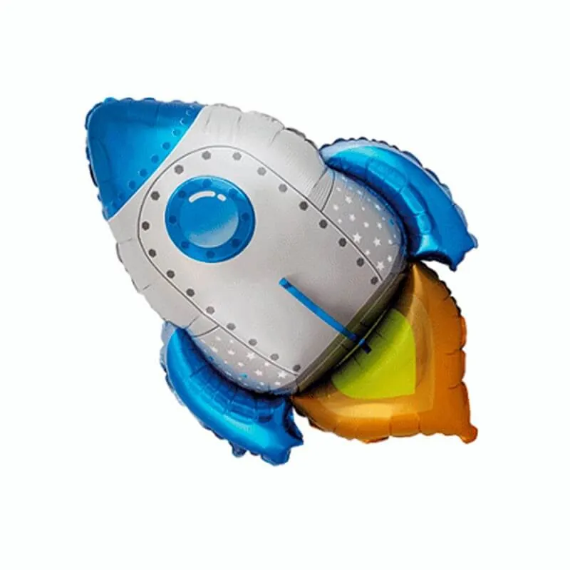 Воздушный шар - Фигура, Ракета синяя 30"/76 см