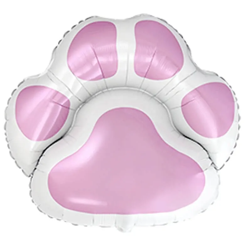 Воздушный шар - Фигура, Лапка розовая 29"/73 см