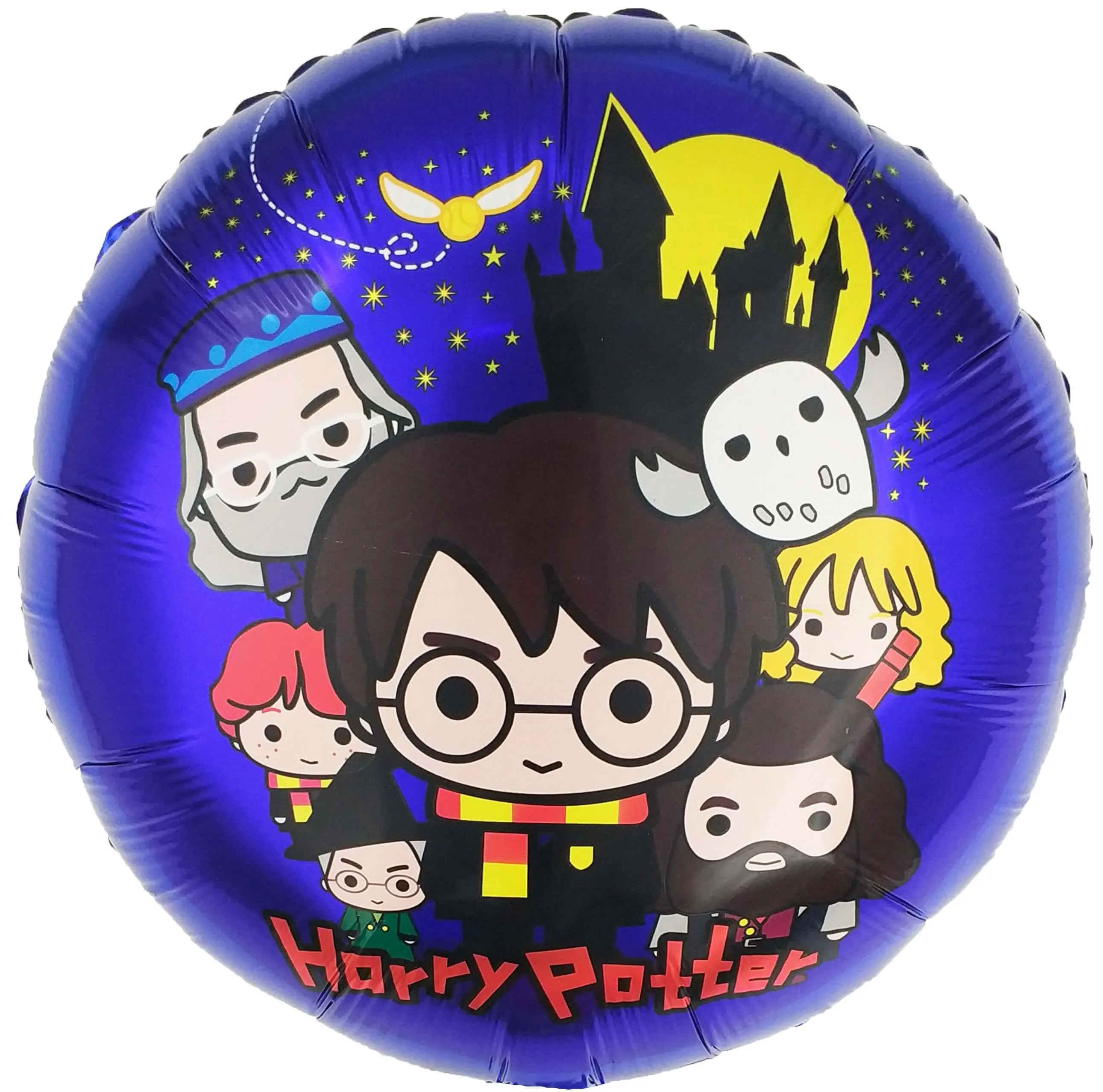 Воздушный шар - Круг, Волшебная школа, 18"/45 см